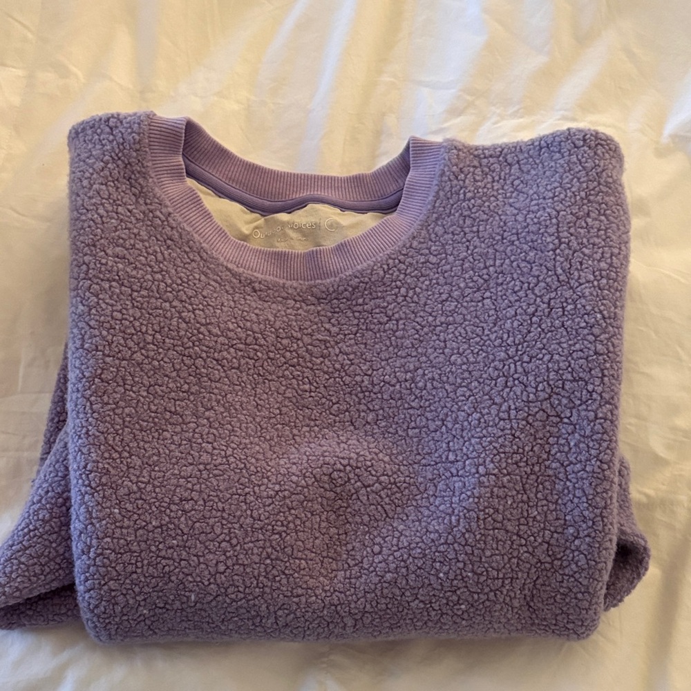 Outdoor Voices mega fleece crew neck